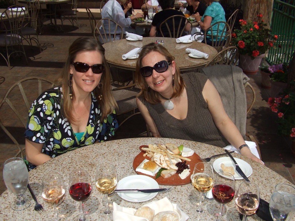 Golden Bear Cheese Palette w flight of sparkling wines