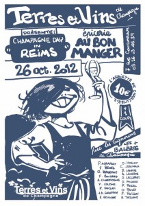 Terres et vins de Champagne Champagne Day poster