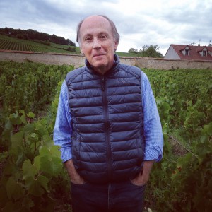 Hervé Jestin in the Clos de Cumières